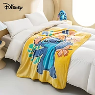 A类品质，Disney 迪士尼 儿童春夏法兰绒午睡毯100*140cm 2色 29.9元包邮