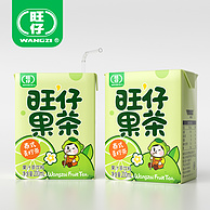 旺仔 果茶 金桔柠檬茶/蜜桃乌龙茶/泰式青柠茶200mL*12盒