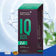 俄奥委会合作品牌，Siberian Wellness IQ Box 2-1补脑胶囊2粒*30袋*2盒