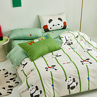 Dohia 多喜爱 全棉卡通儿童床品三/四件套1.2~1.8米 2色