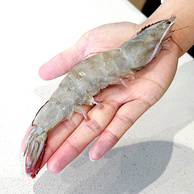 鲜京采 厄瓜多尔白虾1.5kg/盒 特大号20-30规格