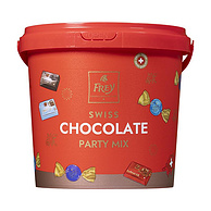 瑞士百年经典巧克力品牌，FREY 飞瑞尔 混合巧克力欢聚桶 330g 49元包邮