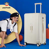 Paul Frank 大嘴猴 加厚加深20寸万向轮行李箱（带水杯架+充电口） 159元起包邮