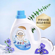 世界500强成员企业出品，Rose 露丝 除菌除螨香氛洗衣液 2kg 12.9元包邮