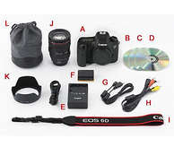 佳能（Canon） EOS 6D 单反套机（EF 24-105mm f/4L IS USM 镜头）
