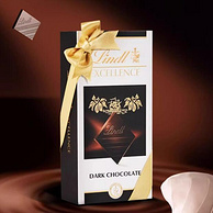 Lindt瑞士莲 85%+90%可可特醇排装黑巧克力 100g*5件 68元包邮（13.6元/件）