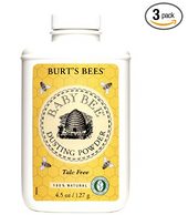 每瓶30元：Burt's Bees 小蜜蜂 Dusting Powder Talc Free婴儿爽身粉3瓶装