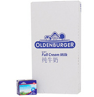 Oldenburger 欧德堡 超高温处理 全脂纯牛奶 200ml*20/箱 79元（1号店98.9）