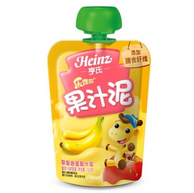 自提凑单白菜：Heinz 亨氏 乐维滋果汁泥-苹果香蕉 (1-3岁适用) 120g