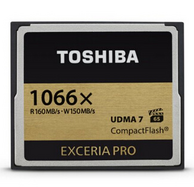 TOSHIBA 东芝 EXCERIA Pro 32GB CF存储卡  读160M写150M 1066X倍速