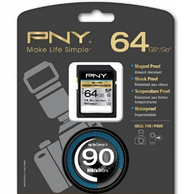 比海淘便宜：PNY Elite Performance 64G 极速SDXC卡