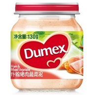 dumex多美滋什锦猪肉蔬菜泥130g