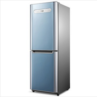Midea 美的  BCD-185QM 185升 双门冰箱 天蓝双色