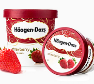 买一送三！法国原装进口 Haagen-Dazs哈根达斯 冰淇淋392g