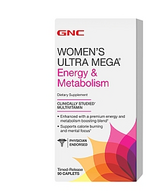 GNC健安喜 女性代谢与能量 营养配方 90片