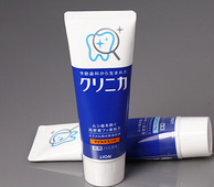 日本LION狮王 CLINICA酵素洁净立式牙膏 清新薄荷 130g*5