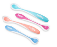 add-on产品  Nuby 温度感知变色小勺 四个装