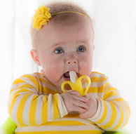 Baby Banana Brush 香蕉宝宝婴儿硅胶训练牙刷