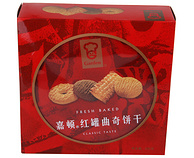 华南福利：Garden 嘉顿 红罐曲奇饼干 630g 19.9元（1号店 65）