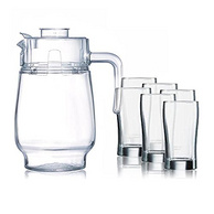Luminarc 乐美雅 J1050/迪瓦利 钢化玻璃水具7件套材质水壶杯子