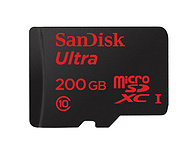 金盒特价：SanDisk 闪迪 Ultra 200GB 至尊高速移动MicroSD存储卡