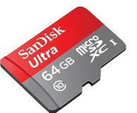 闪迪（SanDisk）64GB UHS-I 高速移动MicroSDXC-TF存储卡