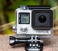 GoPro Hero4 Black 黑色旗舰户外极限摄像机