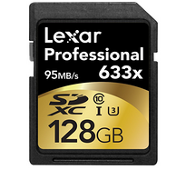 金盒特价：Lexar 雷克沙 专业系列633x SDXC 系列存储卡64G和128G