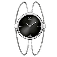 Calvin Klein卡尔文 克莱恩 K2Z2S11S Agile系列 镶钻时装腕表