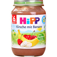 移动端：德国喜宝 HIPP有机香蕉樱桃果泥190g