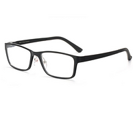 HAN 钨碳塑钢 光学眼镜架HD4812（3色）+1.60非球面树脂镜片