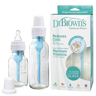 Dr.Brown 布朗博士 婴儿标准玻璃奶瓶套装 No.203 *2套