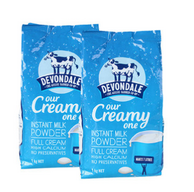 澳洲进口 Devondale 德运 全脂高钙奶粉1kg*2