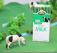 华南福利：Arla 爱氏晨曦 低脂牛奶1L*2 14.8元折合7.4元/盒（天猫9.5元/盒）