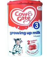 Cow&Gate 牛栏 婴幼儿奶粉 3段 900g*2桶