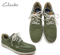 2016年春夏新款，Clarks 其乐 男士帆布休闲鞋