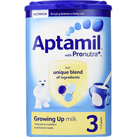 Aptamil 爱他美 婴幼儿奶粉 3段 1-2岁 900g