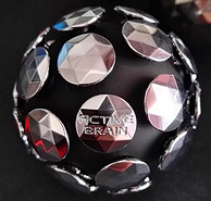 日本Refa黎珐 BRAIN 钛合金按摩保健手球 