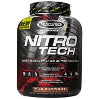 Muscletech 肌肉科技 Nitrotech 正氮蛋白粉1.8Kg 草莓味