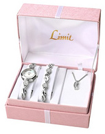 Limit 女士时装腕表、手链、项链套装 6201G.27