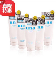 日本Shiseido资生堂UNO吾诺男士洗面奶 130g*5