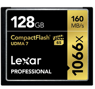 160MB/S！中亚Prime会员： Lexar 雷克沙 Professional 1066x 128GB CF存储卡