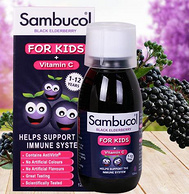 Sambucol 黑接骨木糖浆 120ml*4瓶