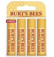 限Prime会员：Burt's Bees 小蜜蜂 经典蜂蜡护唇膏4.25g*4支