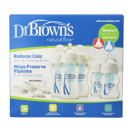 Dr. Brown’s 布朗博士 新生儿奶瓶套装(250ml*3/120ML*2）