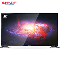 历史新低！SHARP夏普 LCD-40SF466A-BK 40英寸 平板电视
