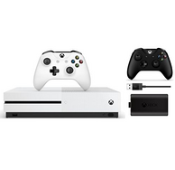 Microsoft微软 Xbox One S 1TB 游戏主机+额外手柄+充电配件