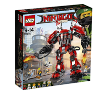 Prime会员：LEGO 乐高 幻影忍者系列 70615 火忍者的超级爆炎机甲