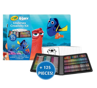 Prime会员：Crayola 绘儿乐 海底总动员2 儿童绘画套装（125件套）