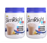 澳洲进口 SlimRight 香草味代餐奶昔 375克*2罐